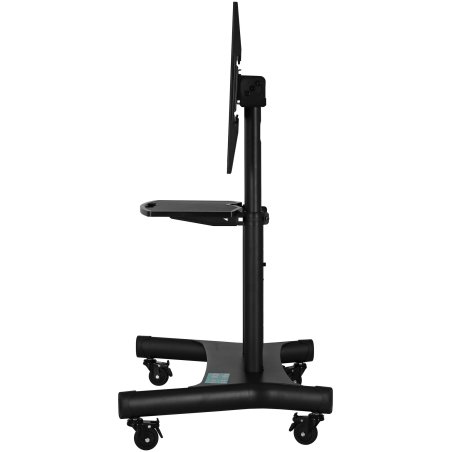 Стойка для телевизора с кронштейном ONKRON 50"-83", мобильная, черная TS1380