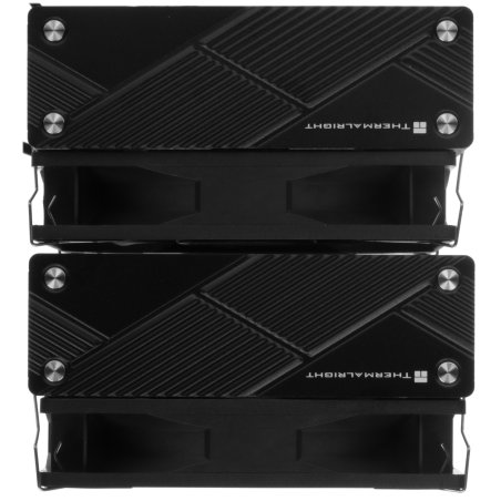 Устройство охлаждения(кулер) Thermalright Phantom Spirit 120 Soc-AM5/AM4/1151/1200/1700 черный 4-pin 25.6dB Al+Cu 535gr Ret (PS120)