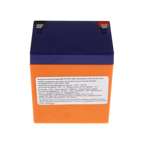 Батарея Delta DTM 1205 (12V, 5Ah)
