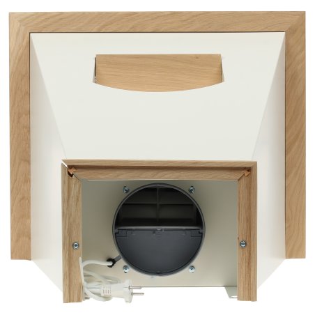 Вытяжка каминная Elikor Бельведер 60П-650-П3Д бежевый/дуб, 60 см, 650 куб. м/ч, 60 дБ