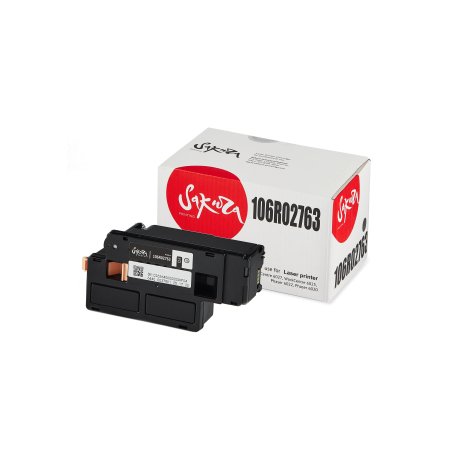 Картридж лазерный Sakura 106R02763 для Xerox WorkCentre 6027, WorkCentre 6025, Phaser 6022, Phaser 6020, черный, 2000 к.