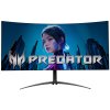 Монитор 44.5" Acer Predator X45bmiiphuzx OLED 3440x1440, 240 Гц, 0.3 мс, 21:9, 1000 кд/м2, 1xDP, 2xHDMI, 1xUSB-C, изогнутый, черный