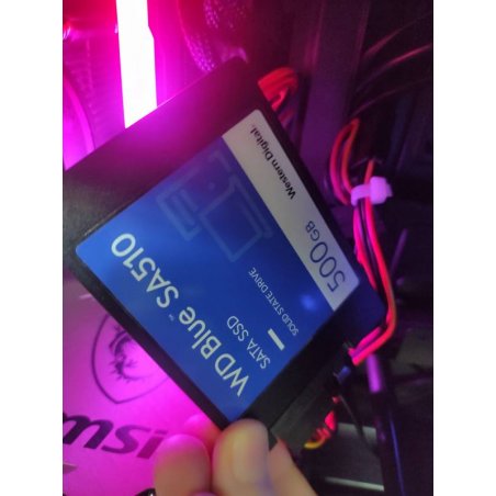 Накопитель SSD WD Blue SA510 1Tb, SATA III, 2.5", R/W 560/520