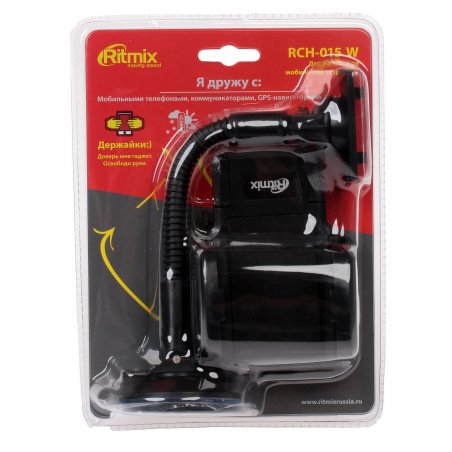 Держатель Ritmix RCH-010 W черный (RCH-010 W)