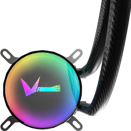 Система водяного охлаждения Formula Oasis L360 ARGb черный 120мм алюминий+медь 2000rpm 27db 4-pin 360W