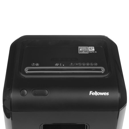 Шредер Fellowes Powershred 92Cs FS-1719301 P-4, 4х38мм, 18лст., 25лтр., уничтожает: скобы, карты, скрепки, CD