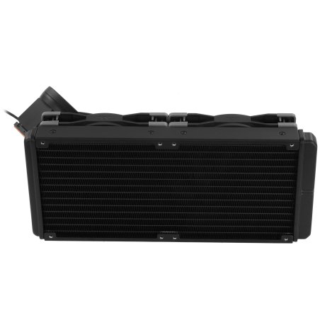 Система водяного охлаждения Thermaltake TH420 V2 Ultra ARGb Soc-AM5/AM4/1151/1200/1700 черный 4-pin 34.7dB Al+Cu LCD Ret (CL-W386-PL14SW-A)