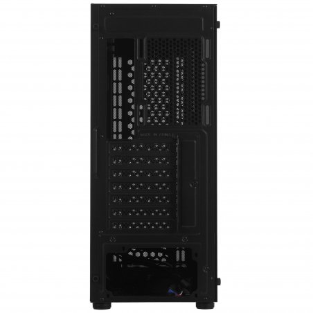 Компьютерный корпус Bloody BD-CC114 черный без БП ATX 8x120мм 1xUSB 2.0 1xUSB 3.0 audio bott PSU