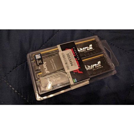 Оперативная память Kingston 32Gb 3200MT/s DDR4 CL16 DIMM (Kit of 2) 1Gx8 FURY Beast Black