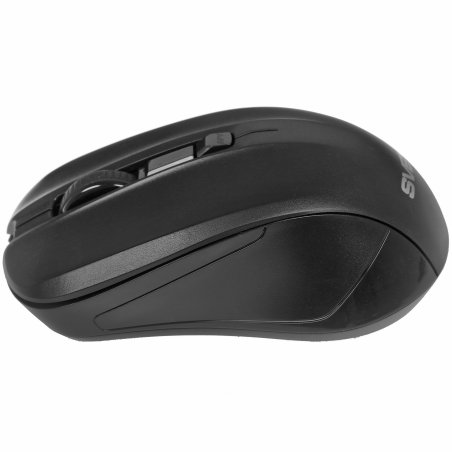 Мышь беспроводная SVEN RX-270W черный, 1600 dpi, радиоканал, USB, кнопки - 4