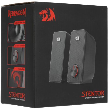 Акустическая система 2.0 Defender Stentor черный, 6 Вт, питание от USB