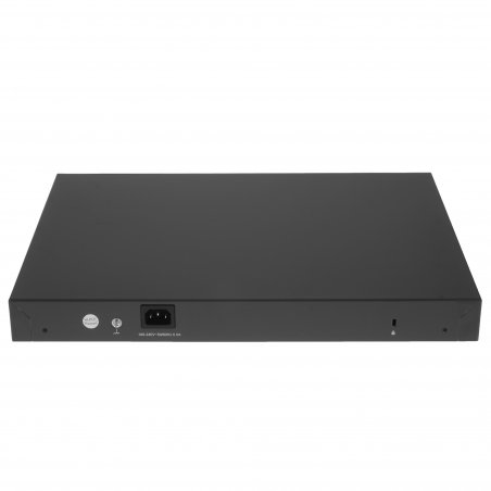 Коммутатор TP-Link 24-port Gigabit Managed PoE switch with 4 10G SFP+ ports, support 802.3af/at PoE, 1 console port, 19-inch rack mount, support L2/L2+ features.