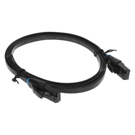 Патч-корд Vention прямой UTP cat.6, RJ45 - 1,5м. плоский черный