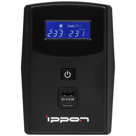 Источник бесперебойного питания Ippon Back Power Pro II 500 300Вт 500ВА черный