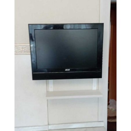Кронштейн для телевизора Holder LCDS-5001 металлик 10"-26" макс.25кг настенный фиксированный