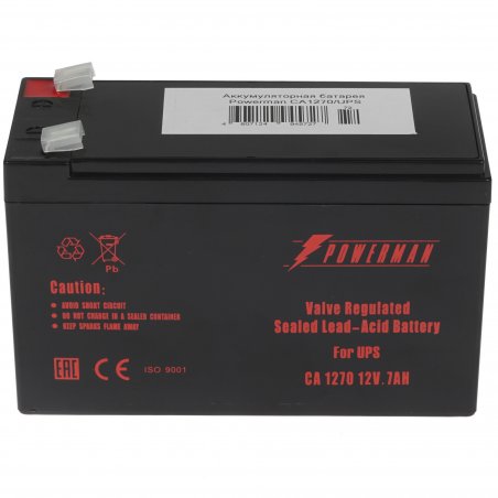 Батарея для ИБП Powerman Battery 12V/7AH CA1270