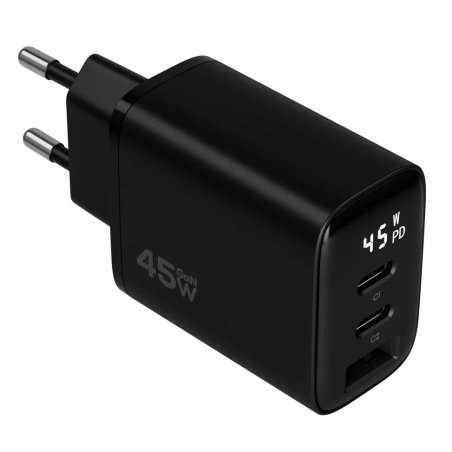 Сетевое зарядное устройство Magssory ACH008 45W 3.25A (PD3.0+PPS+QC4+AFC+FCP+SCP) универсальное черный
