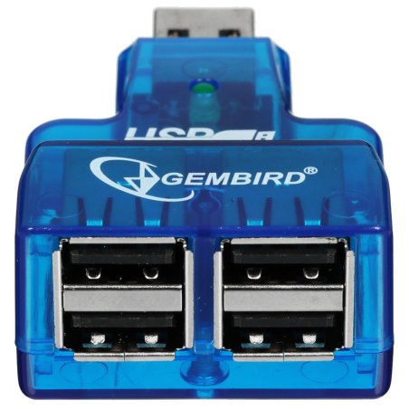 Контроллер GEMBIRD HUB USB2.0 Mini 4-port UHB-CN224