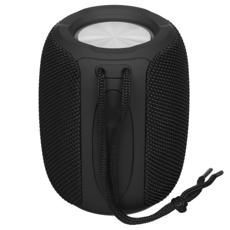 Колонка беспроводная QUMO BatteryBeats BT5.0 5Вт IP64 FM SD USB AUX подсветка 1500мА·ч черный
