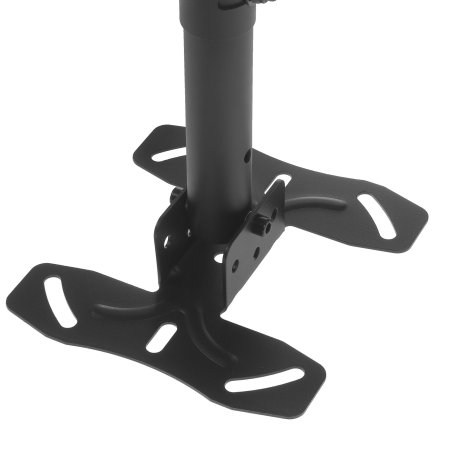 Потолочный кронштейн ONKRON N1L для телевизора 32"-80" потолочный телескопический, черный