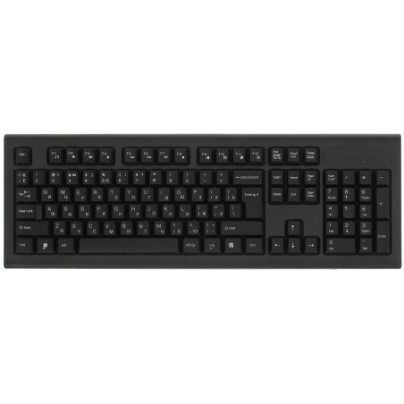 Комплект клавиатура + мышь A4Tech 3000NS клав:черный мышь:черный USB беспроводная Multimedia