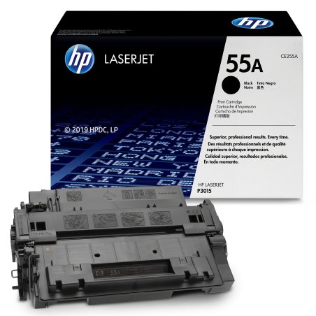 Картридж лазерный HP CE255A черный LJ P3015 (6000стр.)