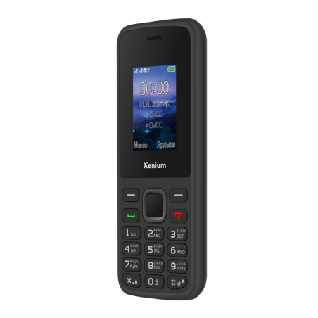 Мобильный телефон Xenium X175 черный моноблок 2Sim 1.8" 128x160 Nucleus GSM900/1800 MP3 FM