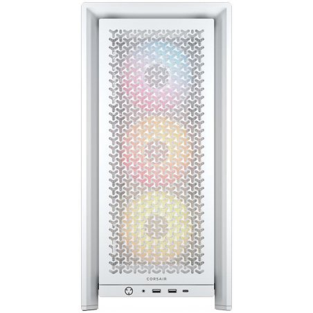 Корпус Corsair Frame 4000D LCD RS ARGB Black, Midi-Tower, чёрный, 4 x 120 мм