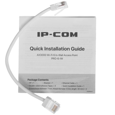 Точка доступа Wi-Fi IP-COM 6 AX3000 PRO-6-IW
