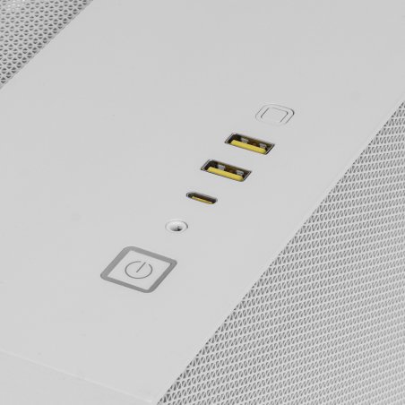 Компьютерный корпус без блока питания Case Corsair 2500D Airflow, Midi-Tower, TG, no fan, 2xUSB-A 3.2, 1xUSB 3.2 Type-C, mATX, mITX черный