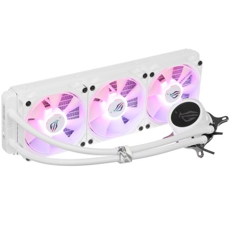 Жидкостная система охлаждения ASUS ROG STRIX LC III 360 ARGb белый, 120 мм, алюминий, 2200 об/мин, 36 дБ, 4 pin