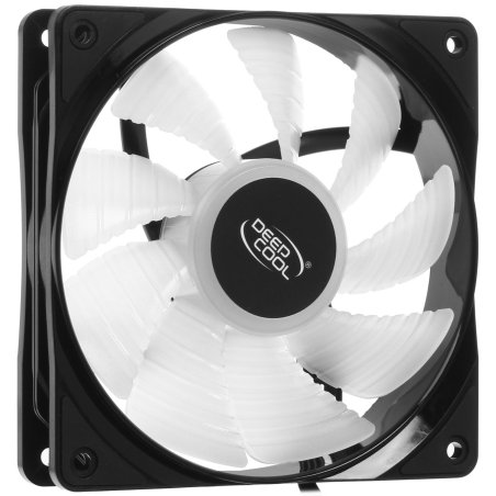 Вентилятор для корпуса DEEPCOOL RF120 FS черный, 120 мм, 1500 об/мин, 27 дБ, 4 pin