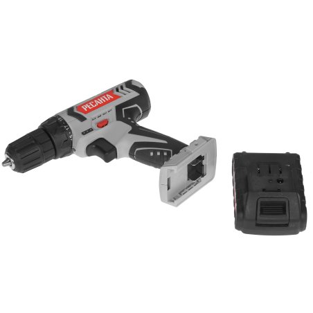 Дрель-шуруповерт аккумуляторная Ресанта ДА-14-2ЛК 75/14/4, Аккумуляторная, 14,4В, 2 АКБ, Кейс