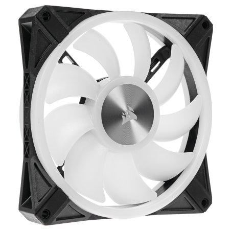Комплект вентиляторов Corsair iCUE QL140 RGb CO-9050106-WW 140мм PWM белый Fan — Dual Fan Kit with Lighting Node CORE