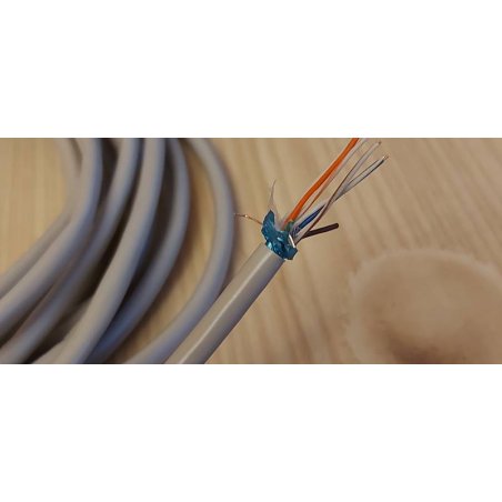 Патч-корд FTP Cablexpert кат.5e, 1м, литой, многожильный серый