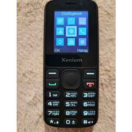Мобильный телефон Xenium X160 черный моноблок 1.77" 128x160 Nucleus GSM900/1800 MP3