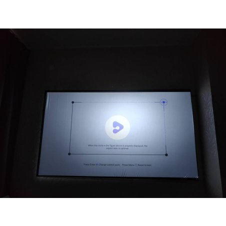 Экран Cinema S'OK Pro16:9 100' настенно-потолочный, на раме, 221x125см, рама черная 1см, полотно серый HCG