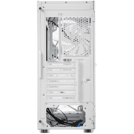Компьютерный корпус Montech X3 Glass белый без БП ATX 3x140мм 2xUSB2.0 1xUSB3.0 audio bott PSU