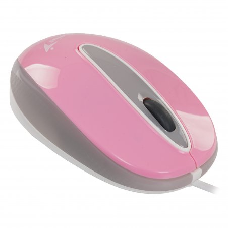 Мышь проводная Genius DX-Mini розовый, 1000 dpi, USB, кнопки - 3