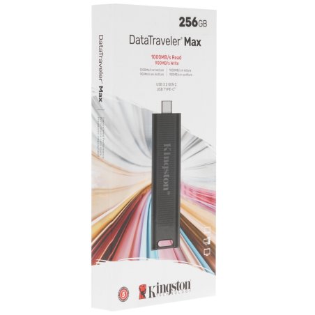 Флешка USB Kingston 256Gb USB 3.2 Gen 2 DataTraveler Max, Type-C