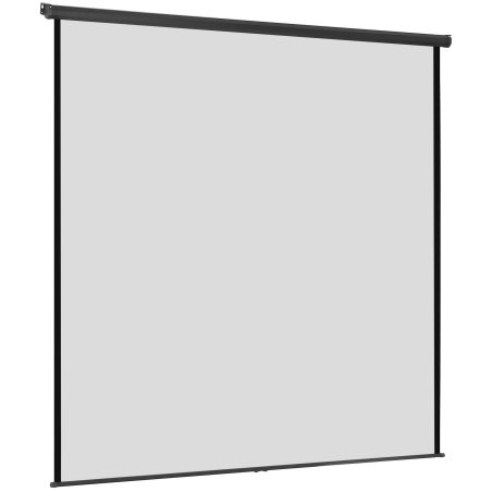 Экран Cactus 213x213см Wallscreen CS-PSW-213X213-SG 1:1 настенно-потолочный рулонный серый