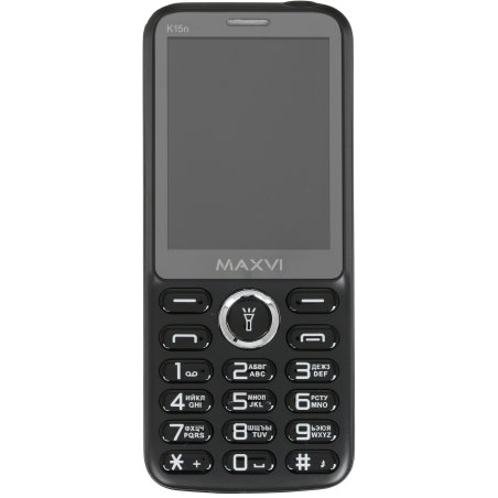 Мобильный телефон Maxvi K15n черный