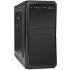 Компьютерный корпус ExeGate EX284025RUS Minitower BA-202 Black, mATX, <AA450, 80мм>, 2*USB, Audio