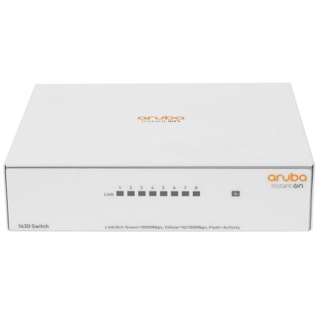 Коммутатор HPE Aruba Instant on 1430 8G unmanaged fanless Switch