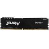 Оперативная память Kingston Fury Beast, DDR4, 32Gb (1x32Gb), 3200MHz, CL16, DIMM, с радиатором, черный