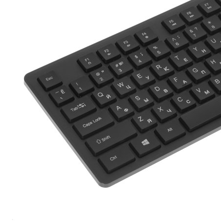 Клавиатура проводная Acer OKW020, USB, черный