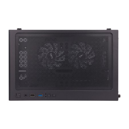 Компьютерный корпус 1STPLAYER MIKU Mi2-A ARGb черный mATX 3x120мм ARGb fans Mi2-A-BK-2FC7R-1FC7