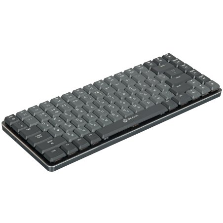 Клавиатура проводная Oklick K615X (1934413), USB, серый + серебристый
