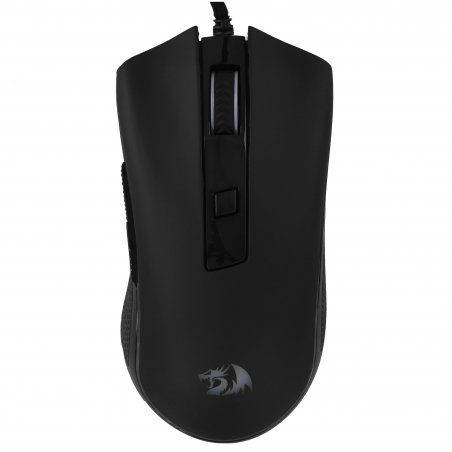 Мышь проводная Redragon Cypher, черный, 12800 dpi, USB, кнопки - 7