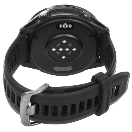 Смарт-часы Garmin Forerunner 570 черный, темно-серый безель, черный ремешок 47мм